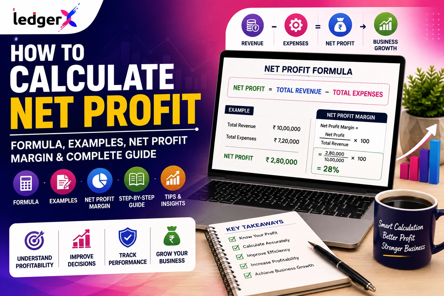 How to Calculate Net Profit: Formula, Examples, Net Profit Margin & Complete Guide