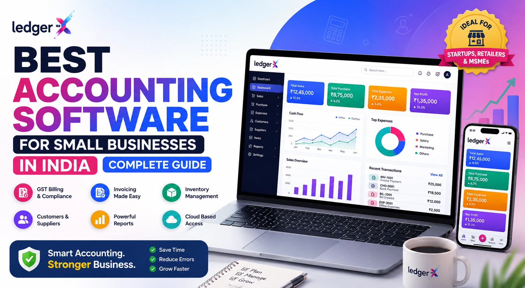 Best Accounting Software for Small Businesses in India(2026): Complete Guide