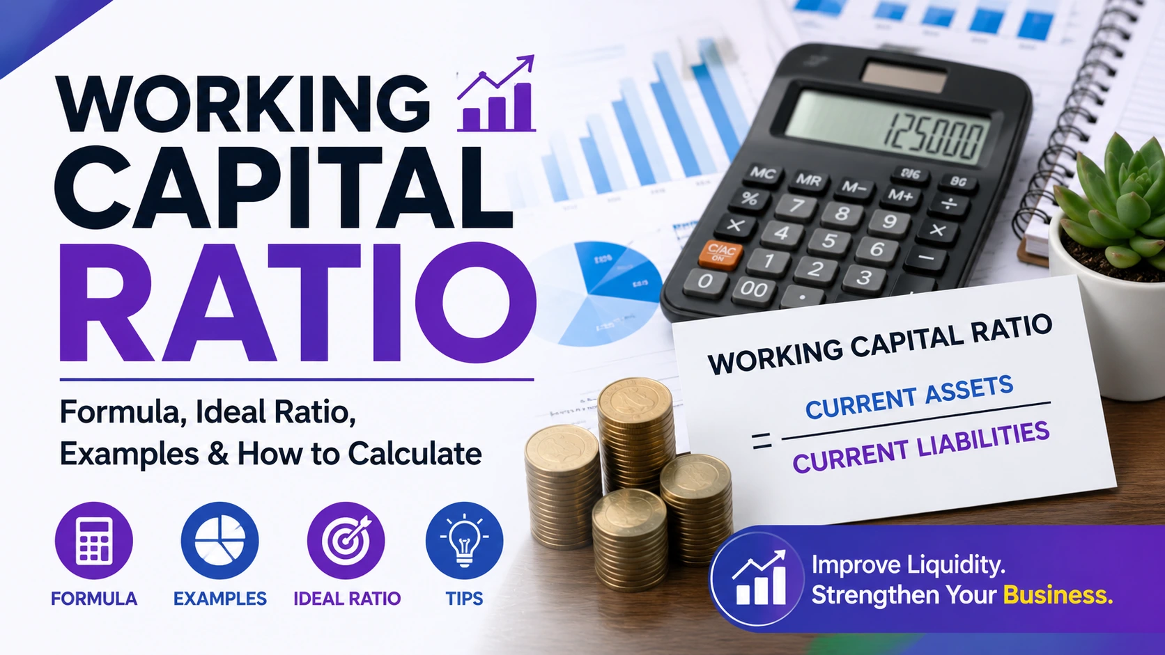 Working Capital Ratio: Formula, Ideal Ratio, Examples & How to Calculate